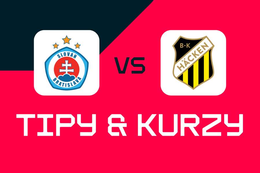 Slovan Bratislava - Häcken: Tipy, najlepšie stávky a kurzy (Konferenčná liga)