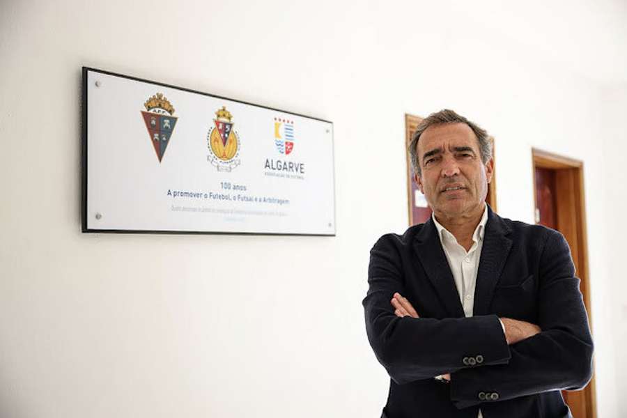 Reinaldo Teixeira, atual presidente da AF Algarve, é candidato à liderança da Liga Portugal