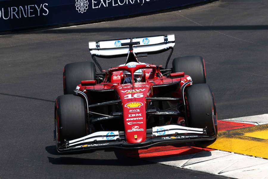 Charles Leclerc was 0.280 seconds ahead of Max Verstappen