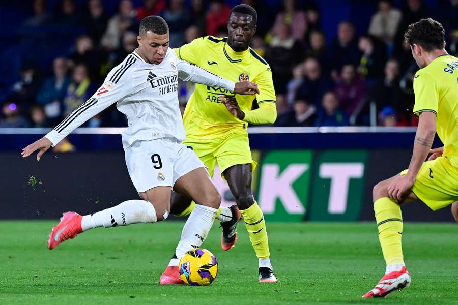 Mbappé contra o Villarreal