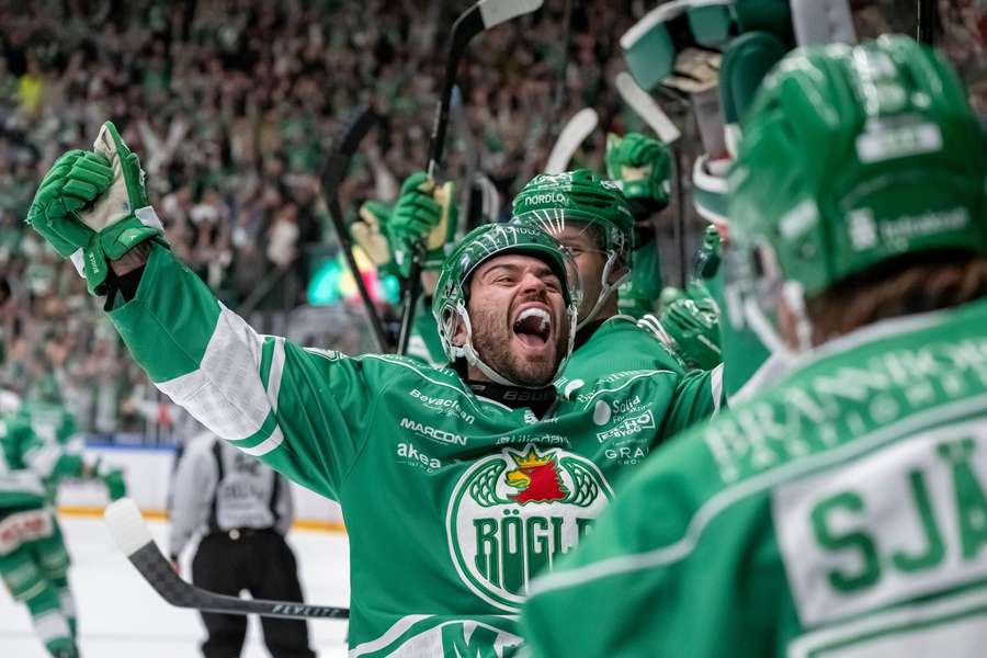 Rögle předvedlo historický obrat.