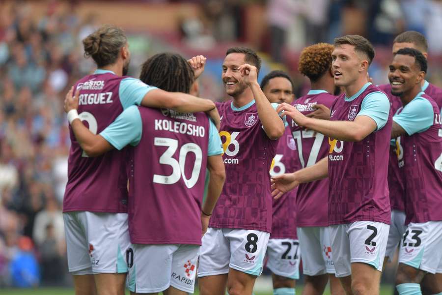 Burnley top the league with two wins, nine scored and one conceded