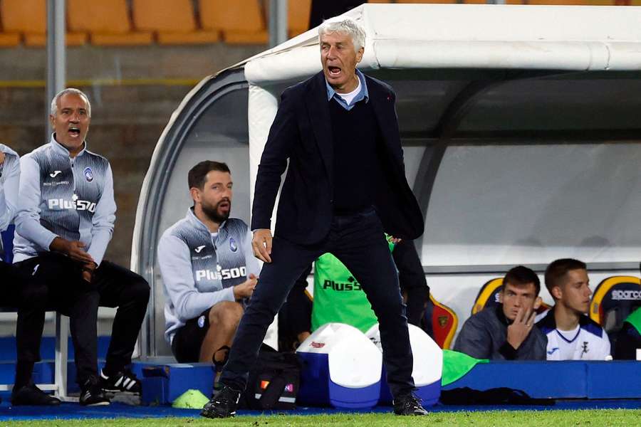 Atalanta boss Gian Piero Gasperini