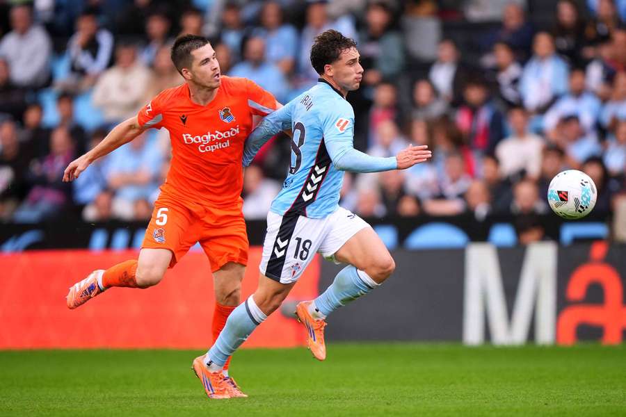 Durán, autor del 1-0 en Balaídos