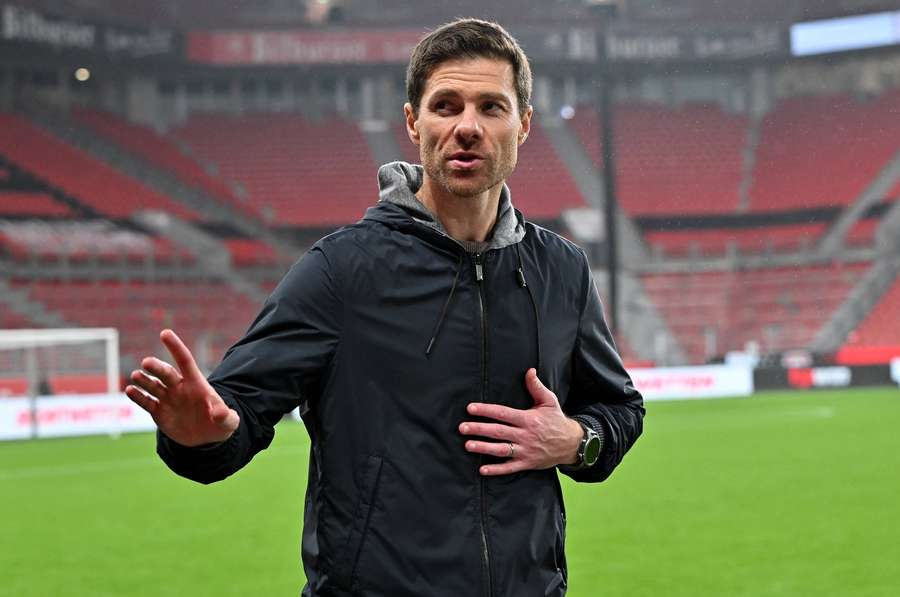 Xabi Alonso, entrenador del Leverkusen