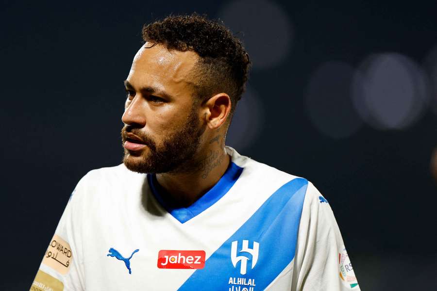 Neymar está fora do Al-Hilal