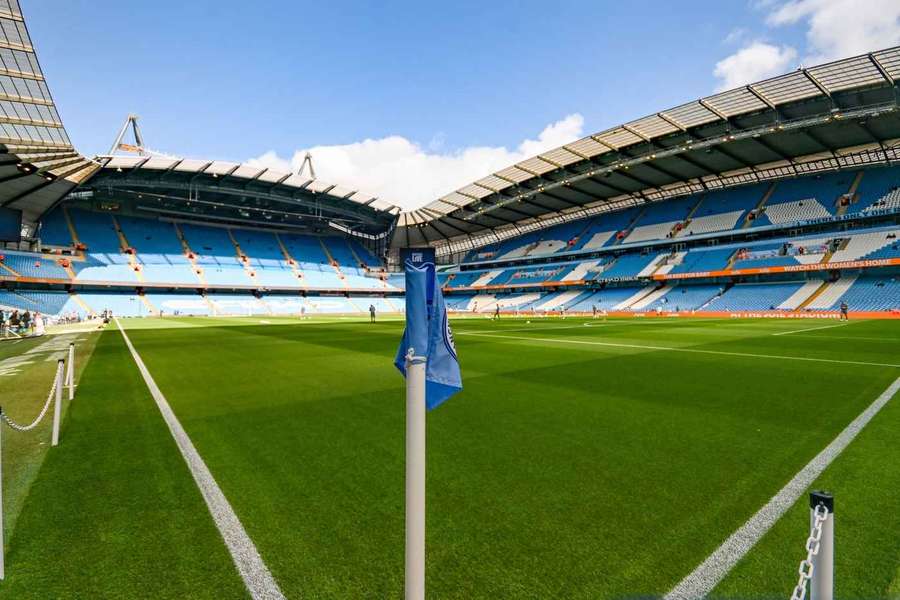 General view of Man City's Etihad Stadium General view of Man City's Etihad Stadium