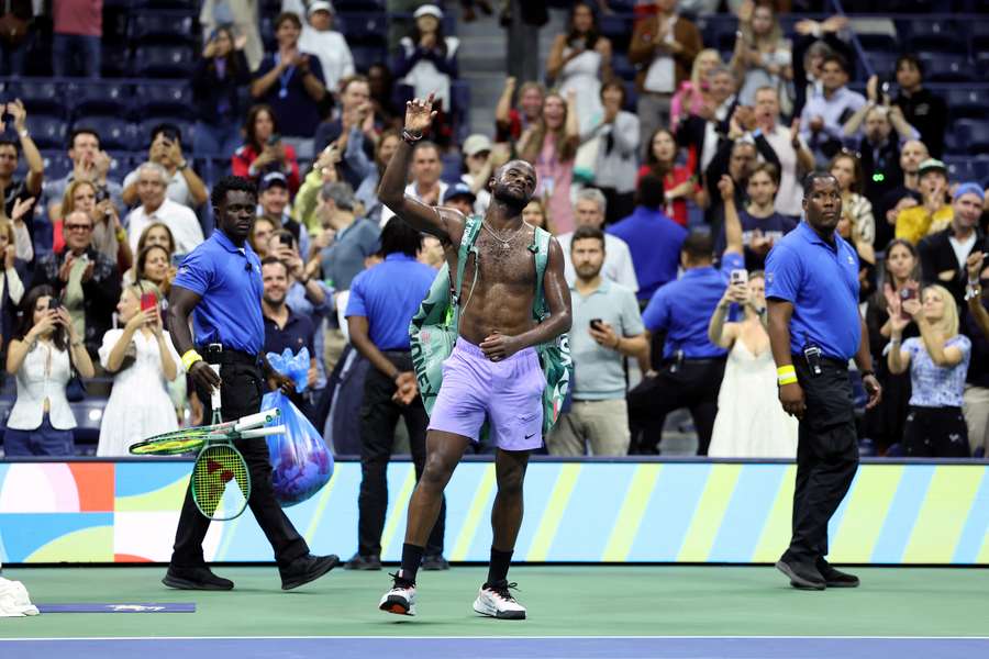 Tiafoe se despide del US Open con la miel en los labios.