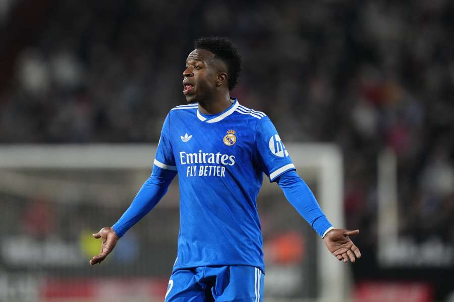 Vinicius Jr mercredi soir.