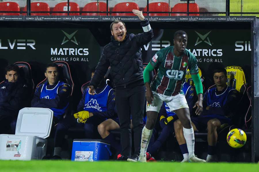 Ian Cathro, treinador do Estoril