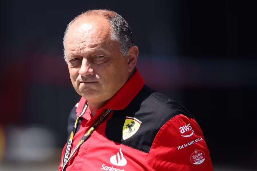 Fred Vasseur, chefe da Ferrari