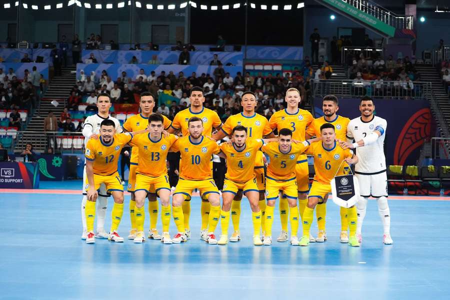 Seleção cazaque já começou a incomodar potências do futsal mundial Seleção cazaque já começou a incomodar potências do futsal mundial