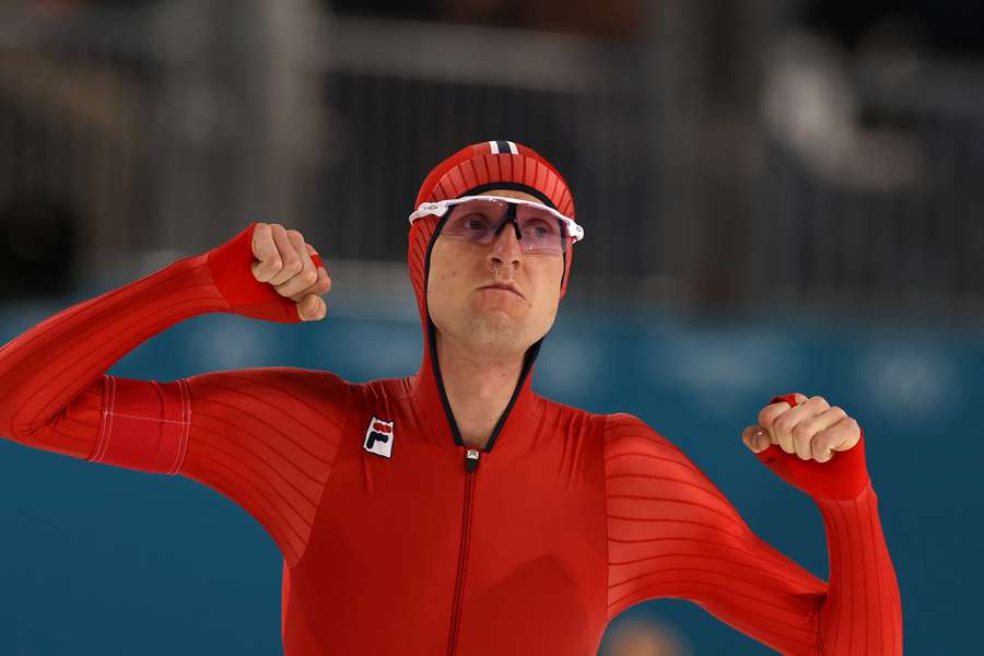 Eitrem celebrates his triumph