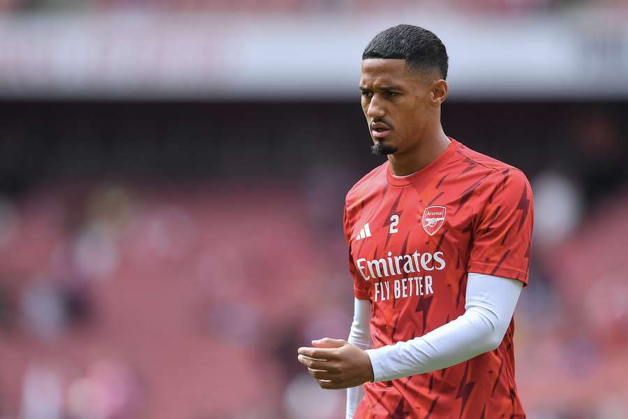 William Saliba van Arsenal