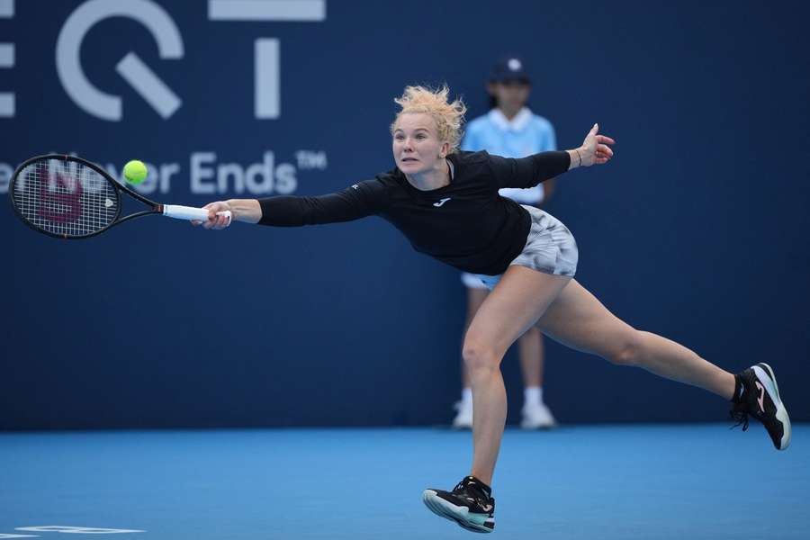 Kateřina Siniaková ve Wuhanu padla v prvním kole. Kateřina Siniaková ve Wuhanu padla v prvním kole.