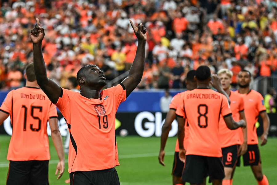 Brian Brobbey, de Países Bajos, celebra su gol ante Suecia en el Mundial 2026 Brian Brobbey, de Países Bajos, celebra su gol ante Suecia en el Mundial 2026