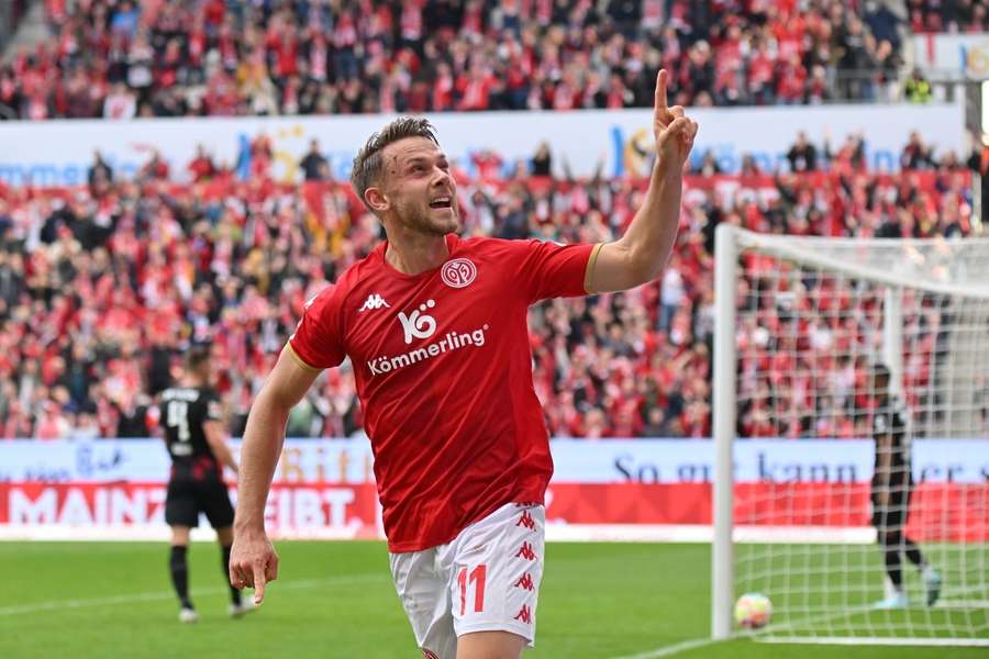 Det blev i alt til 58 kampe og 19 scoringer i Mainz 05 for Marcus Ingvartsen.