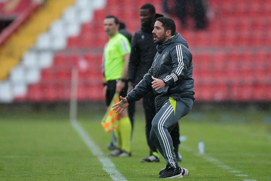 João Pereira, treinador do Casa Pia João Pereira, treinador do Casa Pia