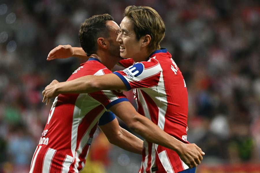 Kang-In Lee abriu o placar no Metropolitano Kang-In Lee abriu o placar no Metropolitano