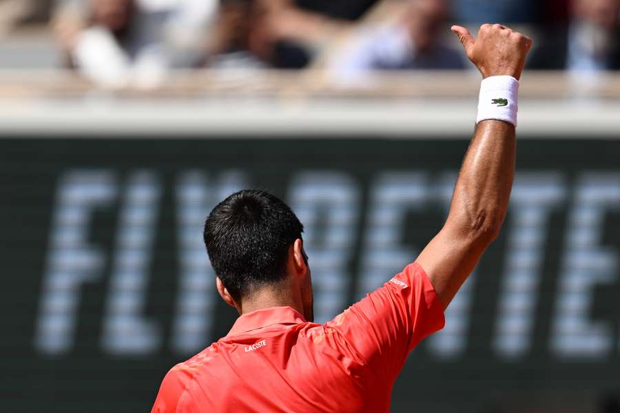 Djokovic is back in action at Roland Garros today