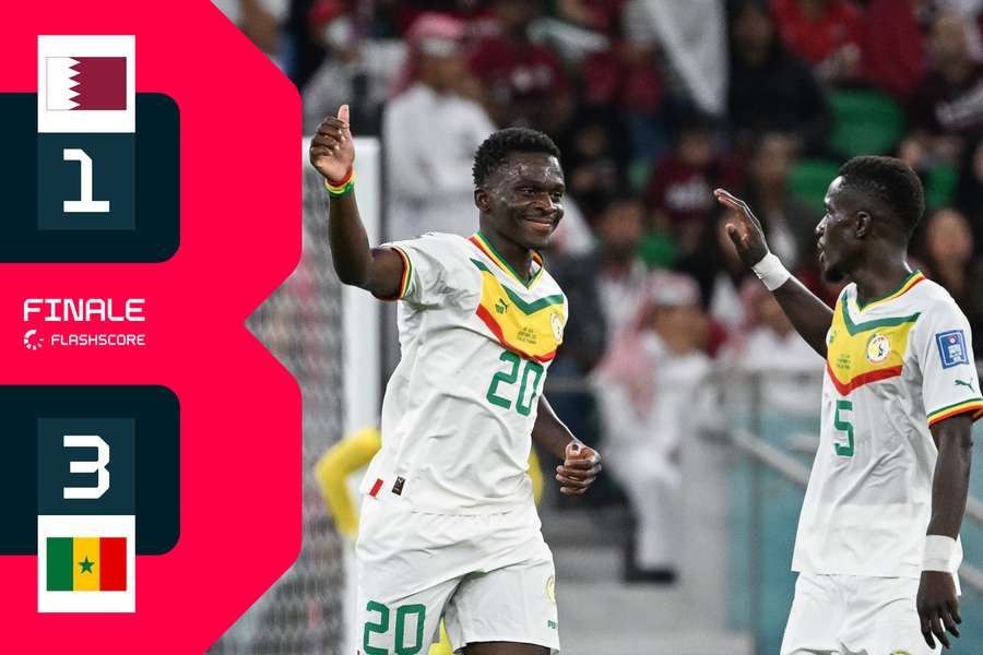Coppa del Mondo: Qatar-Senegal 1-3