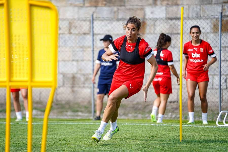 Carolina Mendes, avançada do SC Braga