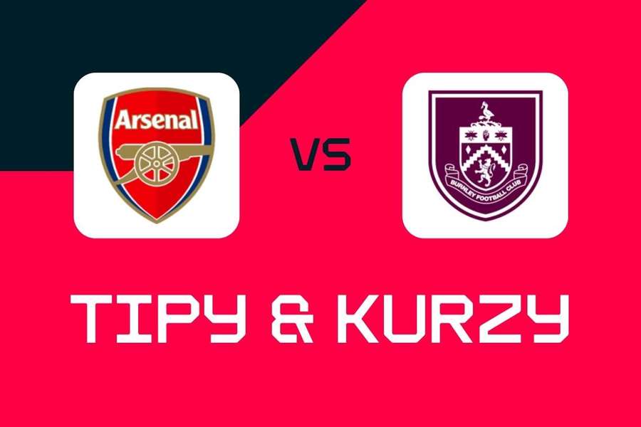 Arsenal vyzve Burnley.