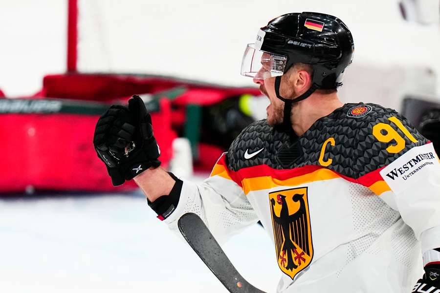 Deutschlands Kapitän Moritz Müller ist mit der Leistung bei der Eishockey-WM 2023 zufrieden