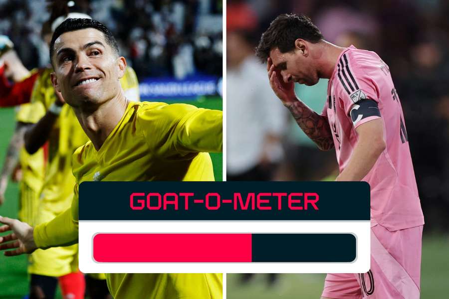 Das dieswöchige GOAT-o-Meter zwischen Cristiano Ronaldo und Lionel Messi
