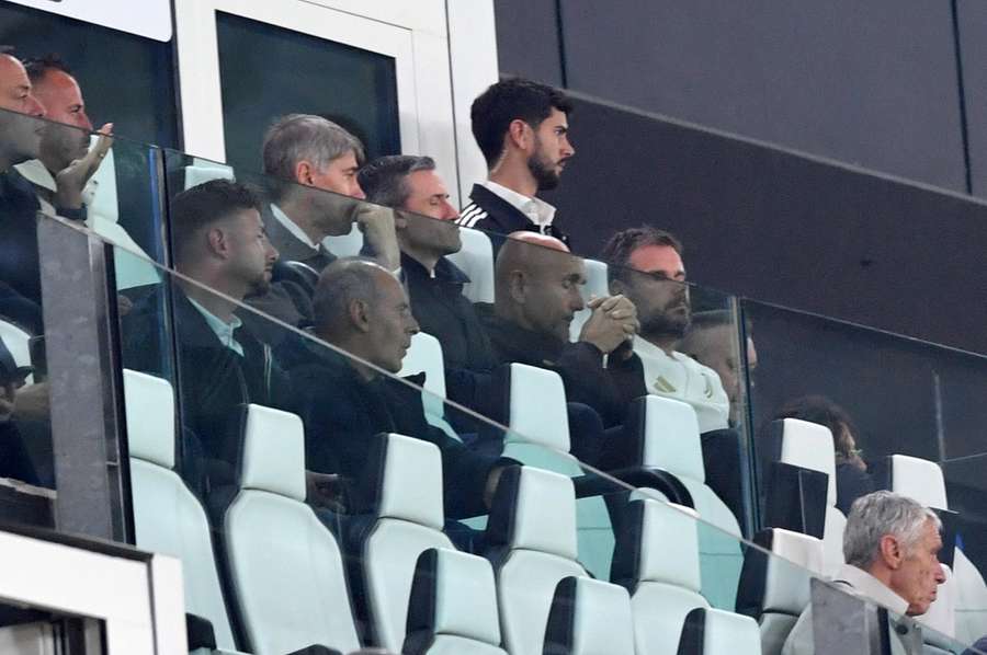 Spalletti sugli spalti