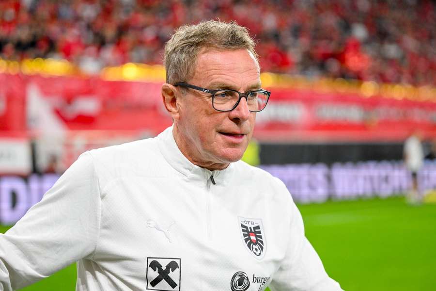 ÖFB-Teamchef Ralf Rangnick kann zufrieden sein