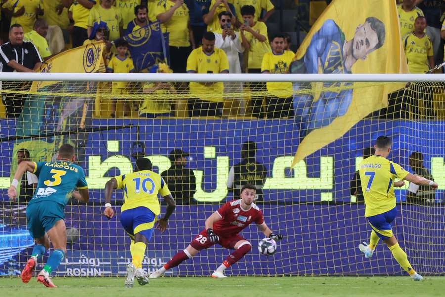Ronaldo marca en la primera jornada contra el Al-Orubah.