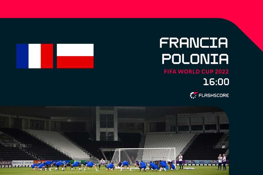 Francia y Polonia buscarán el pase a cuartos