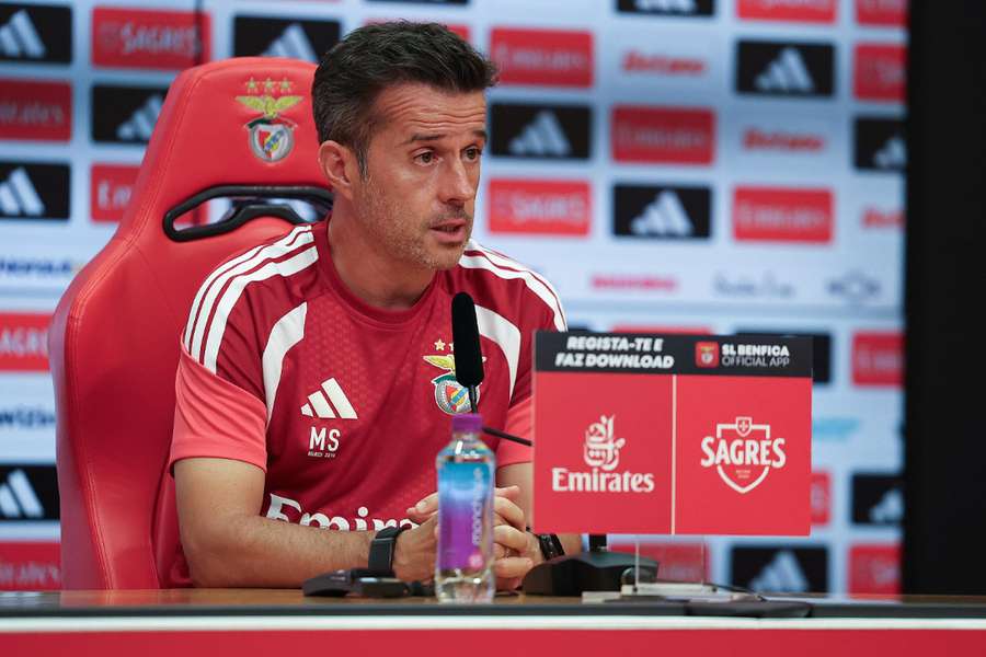 Marco Silva, treinador do Benfica Marco Silva, treinador do Benfica