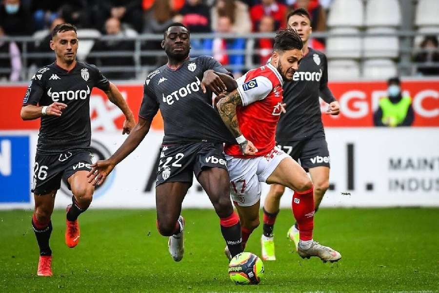 Monaco a învins Reims cu 3-0 în meciul tur