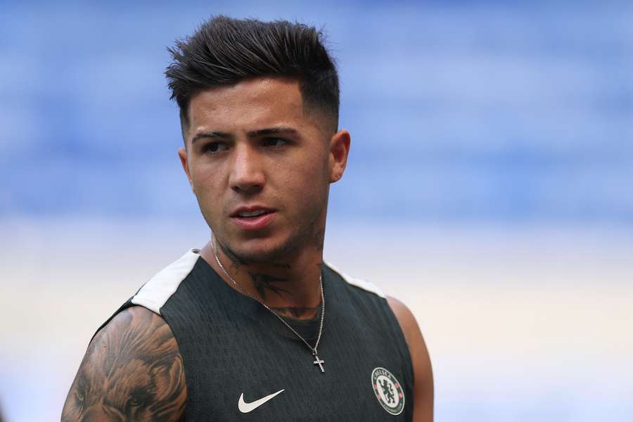 Enzo Fernandez ce vendredi.
