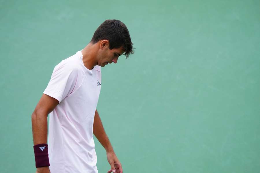 Rafael Jodar during his defeat Rafael Jodar during his defeat