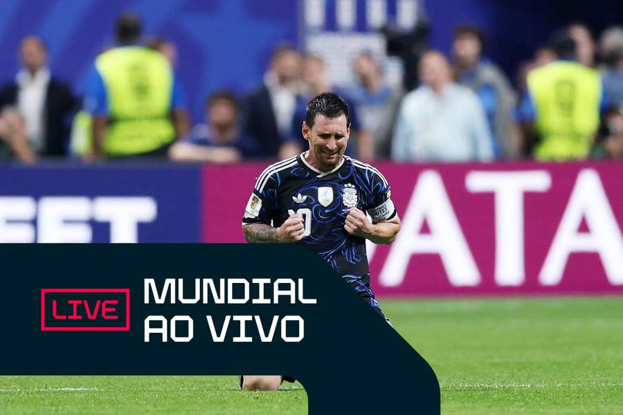 Lionel Messi no treino da Argentina Lionel Messi no treino da Argentina