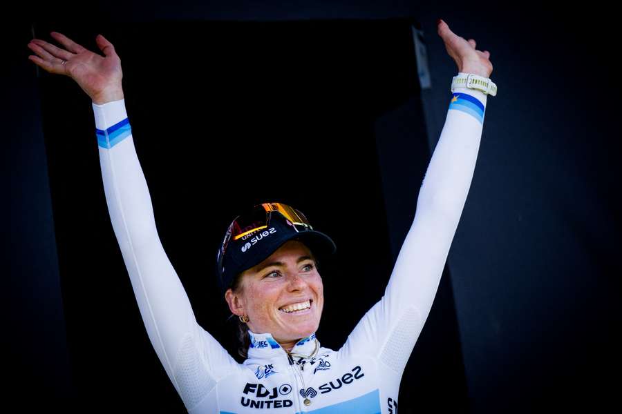 Demi Vollering superstar.