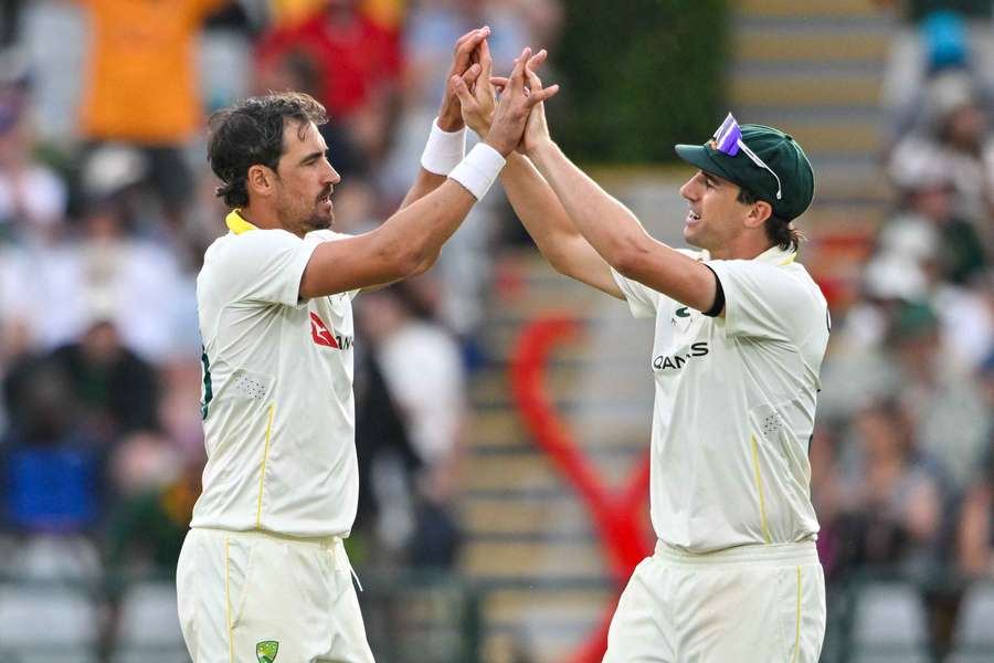 Mitchell Starc took 6-72 on the opening day