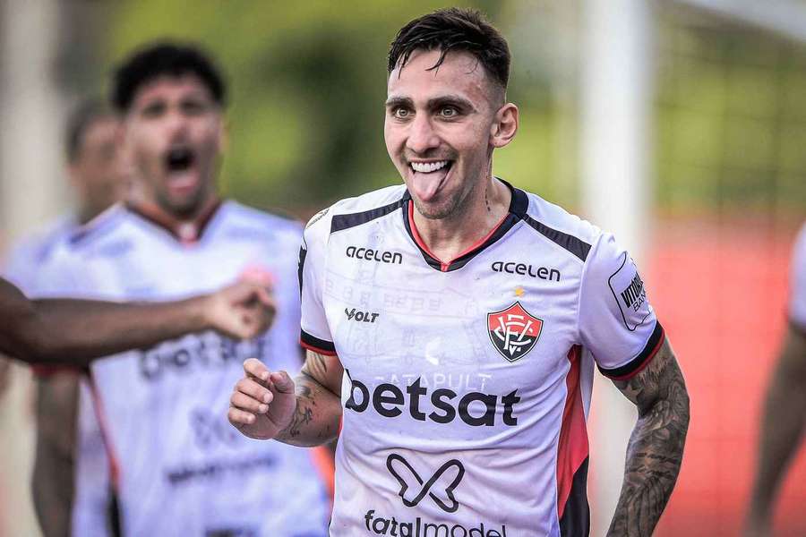 Mosquito marcou seu primeiro gol pelo Vitória