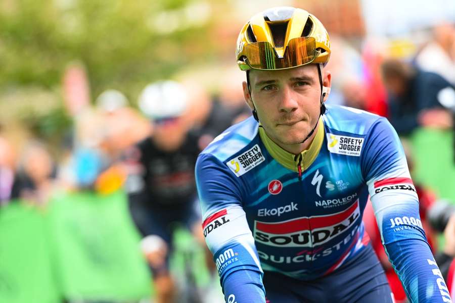 Remco Evenepoel je zpět v pelotonu.