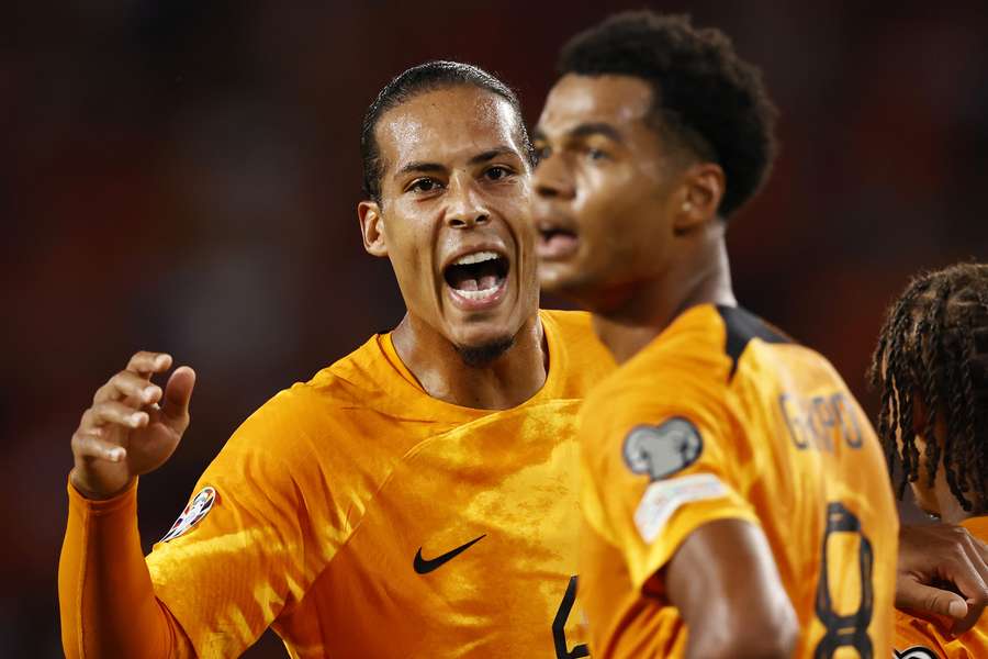 Aanvoerder Virgil van Dijk is met het Nederlands Elftal weer volop in de race voor een EK-ticket