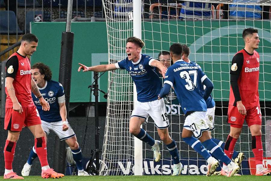 Bielefeld crée la sensation en écartant le Bayer Leverkusen et file en finale