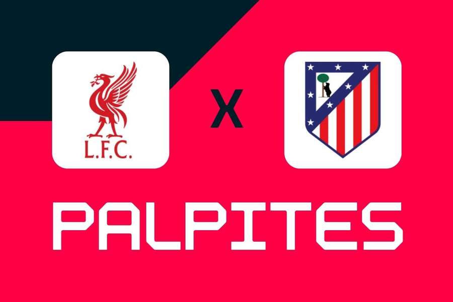 Liverpool é favorito contra o Atleti