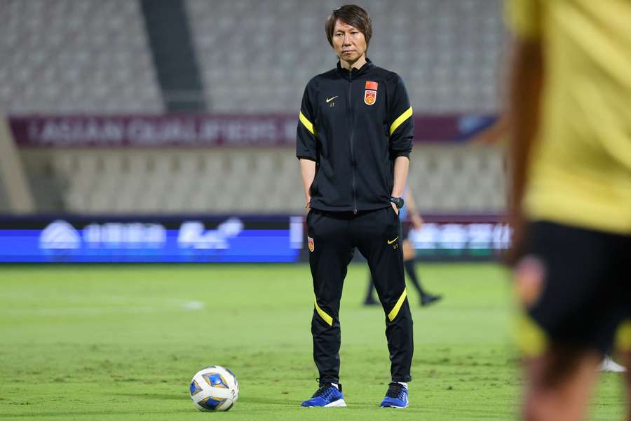 Li Tie back when he was coaching the Chinese national team.