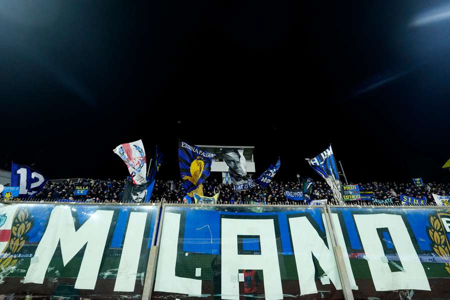 I tifosi nerazzurri a Cremona