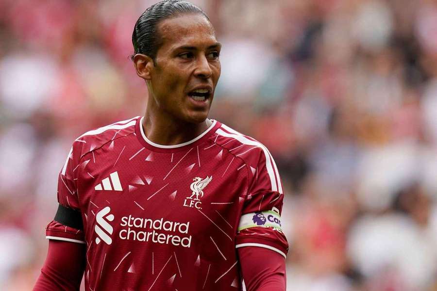 Liverpool captain Virgil van Dijk.