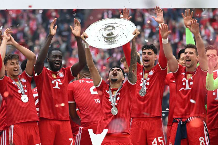 Der FC Bayern feiert die 35. Meisterschaft der Klubgeschichte