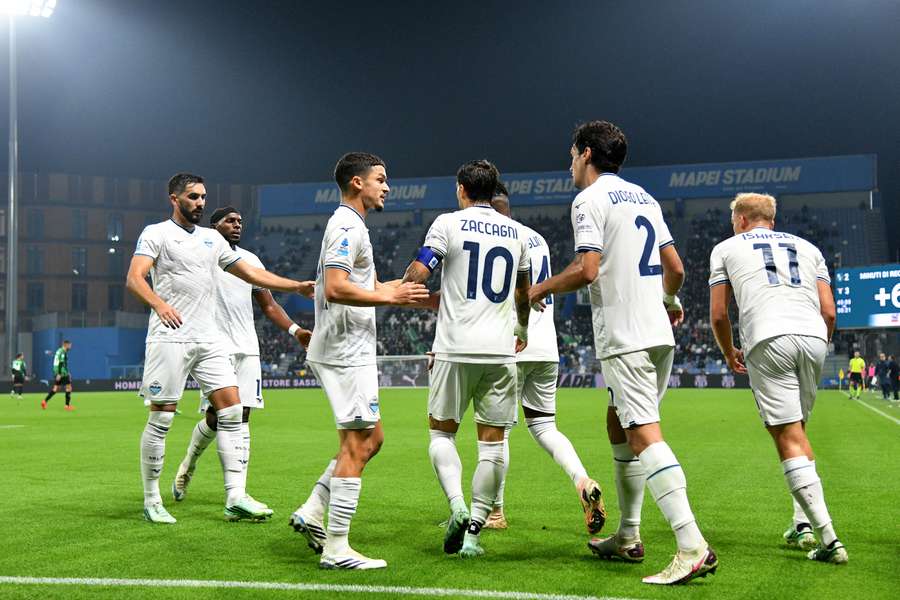 Lazio deklasovalo Sassuolo na jeho hřišti 6:2.